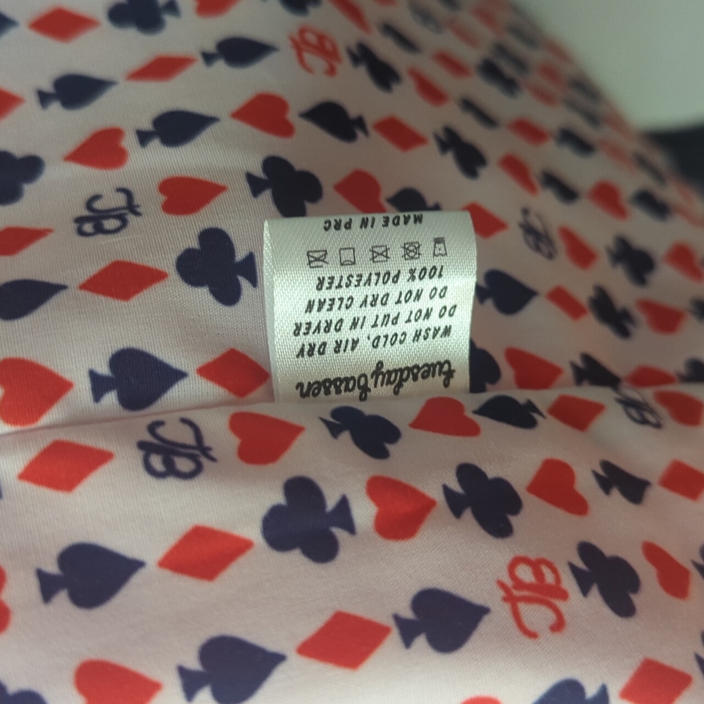 EUC Tuesday Bassen/ Tuesday of California sz L Queen of Hearts Jacket - Picture 9 of 9